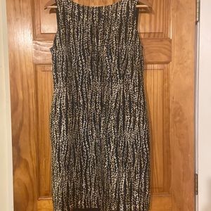 Talbots 100% Pure silk dress.